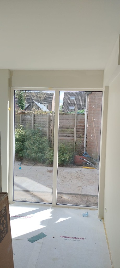 HR++ glaspui in een woning na montage