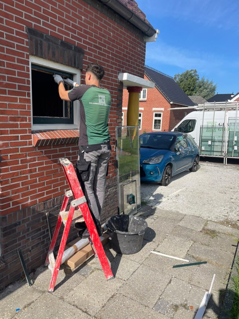 Glaszetter, Glasbedrijf Groningen